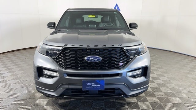 Certified 2021 Ford Explorer ST with VIN 1FM5K8GC1MGA89827 for sale in Shakopee, Minnesota