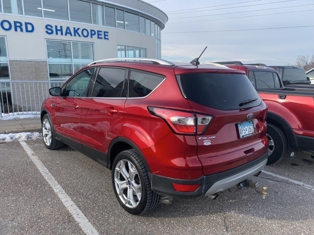 Used 2018 Ford Escape Titanium with VIN 1FMCU9J93JUA71962 for sale in Shakopee, Minnesota