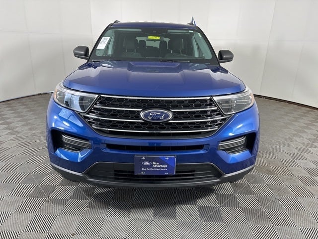 Certified 2021 Ford Explorer XLT with VIN 1FMSK8DH0MGB02246 for sale in Shakopee, Minnesota