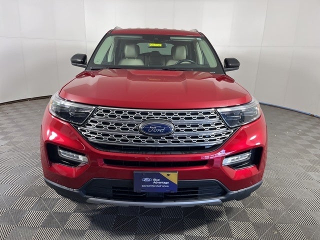 Certified 2022 Ford Explorer Limited with VIN 1FMSK8FH0NGB04075 for sale in Shakopee, Minnesota