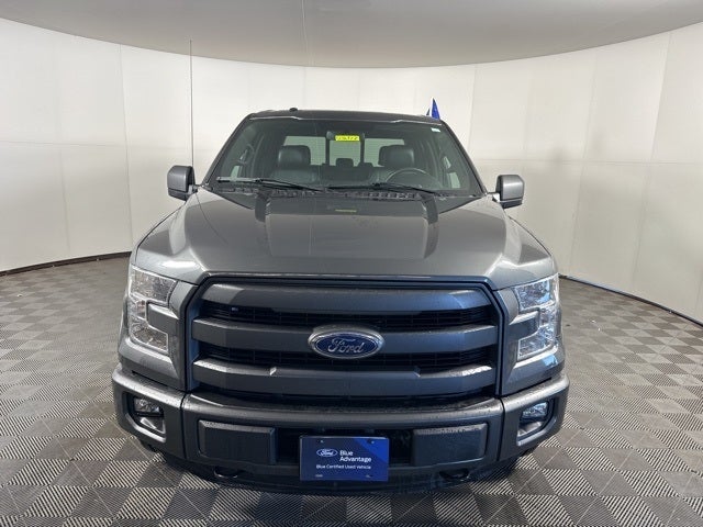 Certified 2015 Ford F-150 Lariat with VIN 1FTEW1EP2FFB33834 for sale in Shakopee, Minnesota