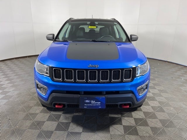 Certified 2018 Jeep Compass Trailhawk with VIN 3C4NJDDB5JT343462 for sale in Shakopee, Minnesota